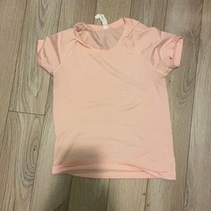 LIGHTLY WORN SIZE 4 PINK LULULEMON SWIFTLY TECH (RACE LENGTH)